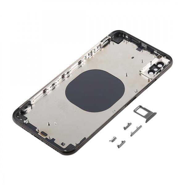 Back Cover with Camera Lens & SIM Card Tray & Side Keys for iPhone XS Max(Black) iPhone Replacement Parts Apple iPhone XS Max