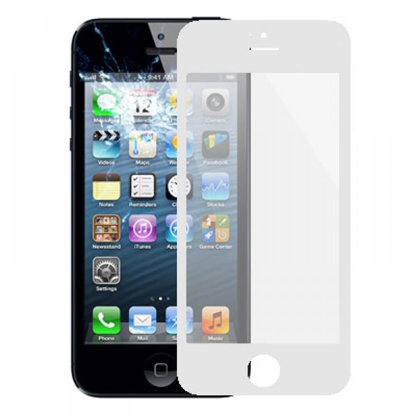 Front Screen Outer Glass Lens for iPhone 5 & 5S(White) iPhone Replacement Parts Apple iPhone 5 & 5S