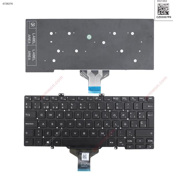 DELL Latitude 7400   BLACK   (  Without FRAME  ,Big Enter  ) SP PK13EE3A21 SG97300-2EA 20080103527 SN7282 Laptop Keyboard (OEM-A)