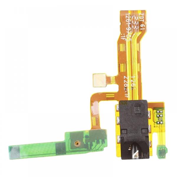 Earphone Jack Flex Cable for Sony Xperia ZL / L35h / C6503 / C6502 / C6506 / LT35 / L35 Sony Replacement Parts Sony Xperia ZL