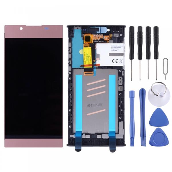 LCD Screen and Digitizer Full Assembly with Frame for Sony Xperia L1 G3311 G3312 G3313(Pink) Sony Replacement Parts Sony Xperia L1