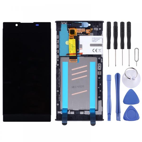 LCD Screen and Digitizer Full Assembly with Frame for Sony Xperia L1 G3311 G3312 G3313(Black) Sony Replacement Parts Sony Xperia L1