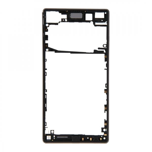 Front Bezel  for Sony Xperia Z5 (Single SIM Card Version) (Black) Sony Replacement Parts Sony Xperia Z5 (Single SIM Card Version)