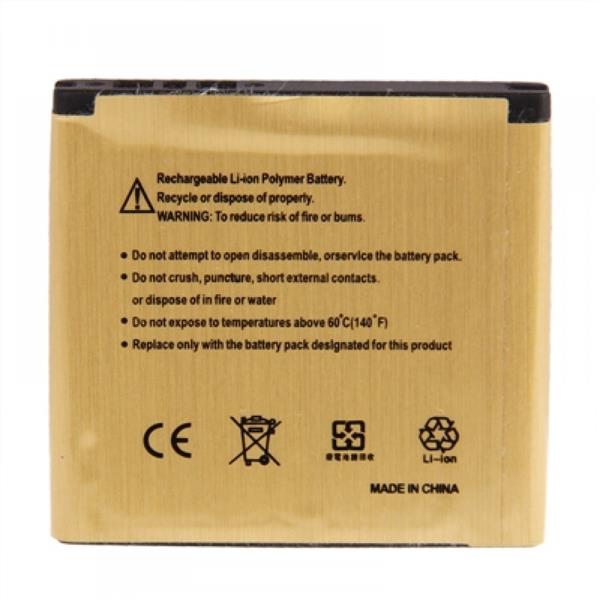 2430mAh EP500 High Capacity Gold Business Battery for Sony Ericsson Xperia U5i / U8i Sony Replacement Parts Sony Ericsson Xperia U5i
