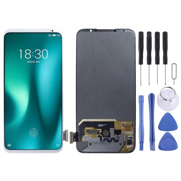 LCD Screen and Digitizer Full Assembly for Meizu 16S Pro (White) Meizu Replacement Parts Meizu 16S Pro