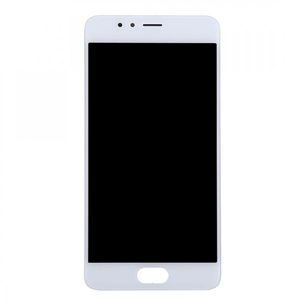 For Meizu M5s / Meilan 5s LCD Screen and Digitizer Full Assembly with Frame(White) Meizu Replacement Parts Meizu M5s