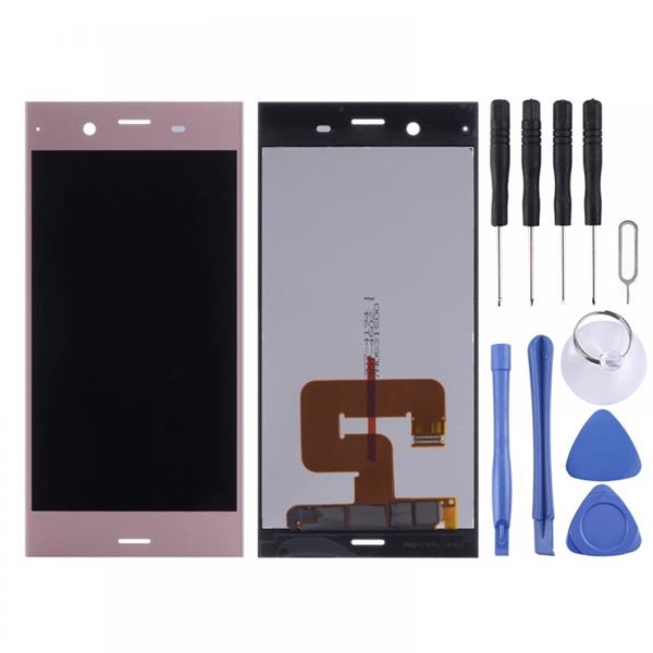 LCD Screen and Digitizer Full Assembly for Sony Xperia XZ1(Pink) Sony Replacement Parts Sony Xperia XZ1