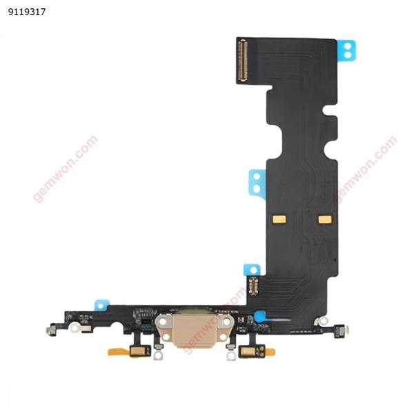 Charging Port Flex Cable for iPhone 8 Plus Gold Ribbon Replacement Repair Spare Parts iPhone Replacement Parts iPhone 8 Plus Parts