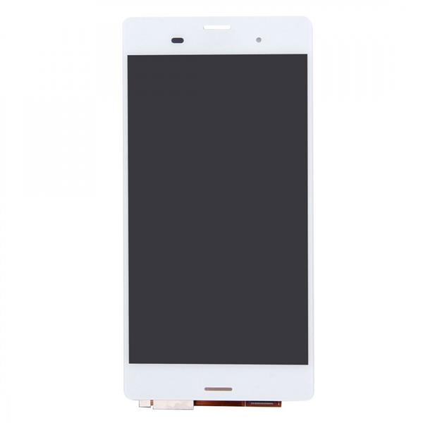 LCD Screen and Digitizer Full Assembly for Sony Xperia Z3 (White) Sony Replacement Parts Sony Xperia Z3