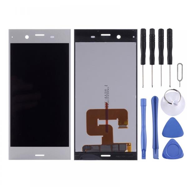 LCD Screen and Digitizer Full Assembly for Sony Xperia XZ1(Silver) Sony Replacement Parts Sony Xperia XZ1