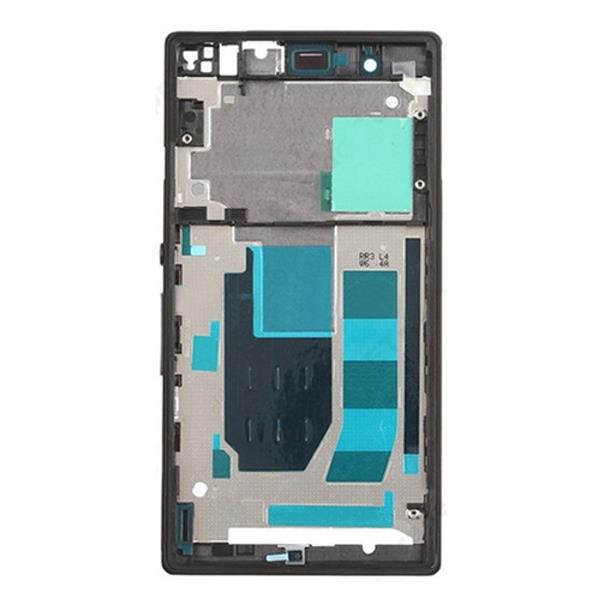 Front Housing LCD Frame Bezel Plate  for Sony Xperia Z / L36h / C6602 / C6603(Black) Sony Replacement Parts Sony Xperia Z
