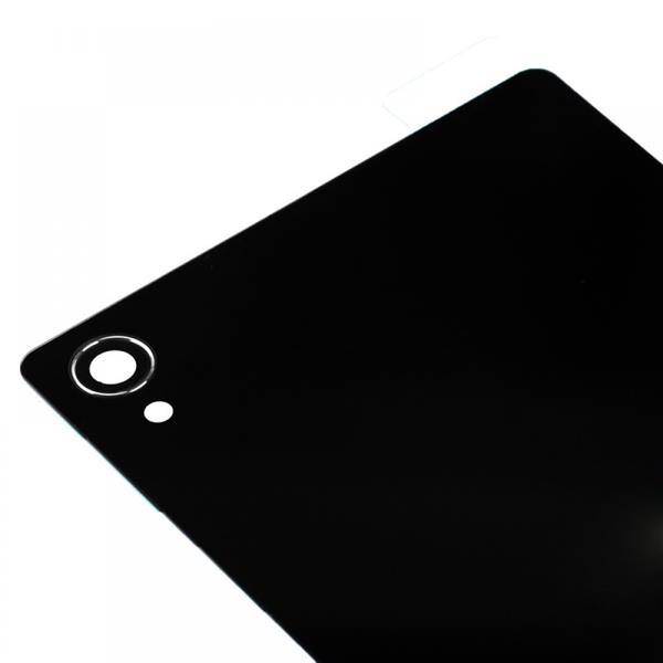 Original Glass Housing Back Cover for Sony Xperia Z3 / D6653(Black) Sony Replacement Parts Sony Xperia Z3