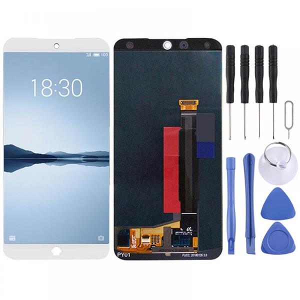LCD Screen and Digitizer Full Assembly for Meizu 15 (White) Meizu Replacement Parts Meizu 15