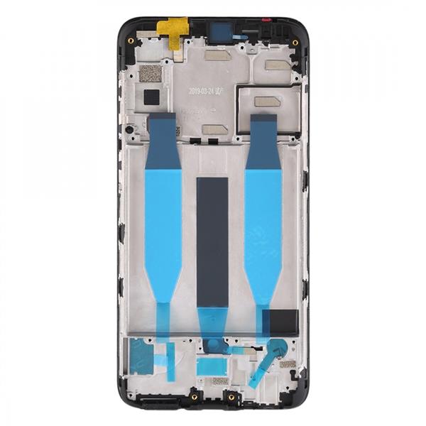 Front Housing LCD Frame Bezel Plate for Meizu 16Xs (Black) Meizu Replacement Parts Meizu 16Xs