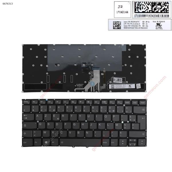 Lenovo Yoga 920-13 920-13IKB GRAY (Backlit,Without FRAME,WIN8) FR PK314U2A19 Laptop Keyboard ( )