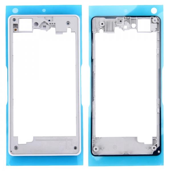 Rear Housing Frame  for Sony Xperia Z1 Compact / D5503(White) Sony Replacement Parts Sony Xperia Z1 Compact