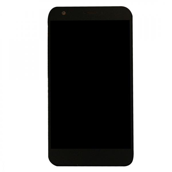 For ZTE Blade A512 LCD Screen and Digitizer Full Assembly(Black)  ZTE Blade A512