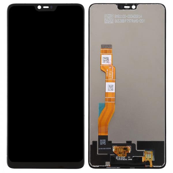 LCD Screen and Digitizer Full Assembly for OPPO F7 / A3 (Black) Oppo Replacement Parts Oppo F7