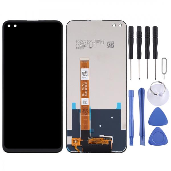 LCD Screen and Digitizer Full Assembly for OPPO A92s (Black) Oppo Replacement Parts Oppo A92s