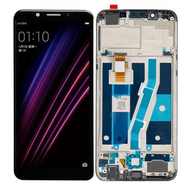 LCD Screen and Digitizer Full Assembly for OPPO A1, with Frame Oppo Replacement Parts Oppo A1