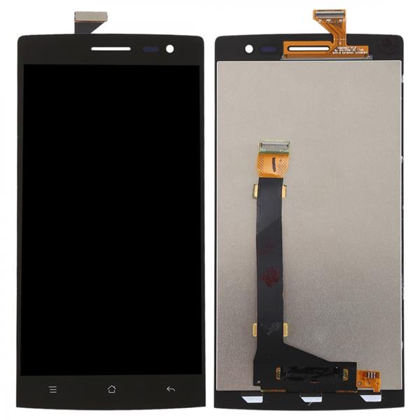 LCD Screen and Digitizer Full Assembly (Six lines) for OPPO Find 7 / X9077(Black) Oppo Replacement Parts Oppo Find 7