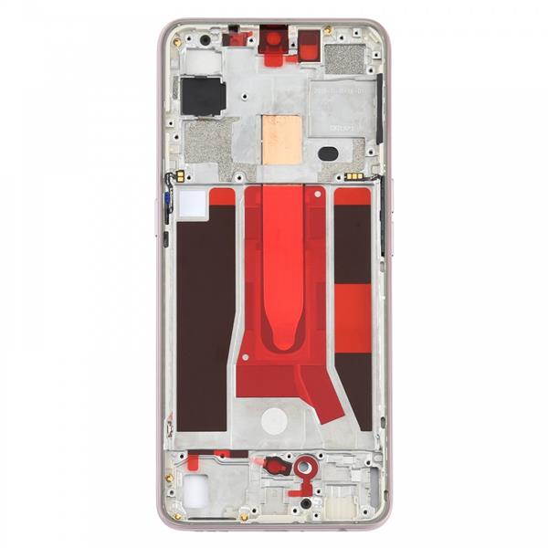 Front Housing LCD Frame Bezel Plate for OPPO Reno3 5G/Reno3 4G PCHM30 CPH2043 (Gold) Oppo Replacement Parts OPPO Reno3