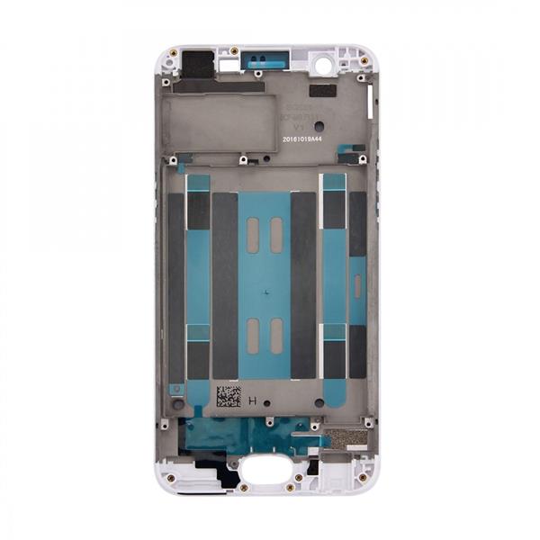 Front Housing LCD Frame Bezel Plate for OPPO A57(White) Oppo Replacement Parts Oppo A57