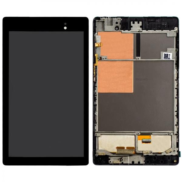 LCD Screen and Digitizer Full Assembly with Frame for Asus Nexus PAD 7 2nd ME572 ME572C ME572CL (Black) Asus Replacement Parts Asus Nexus PAD 7