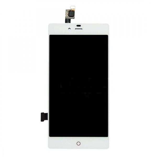 LCD Screen and Digitizer Full Assembly for ZTE Nubia Z9 mini / NX511J(White)  ZTE Nubia Z9 mini