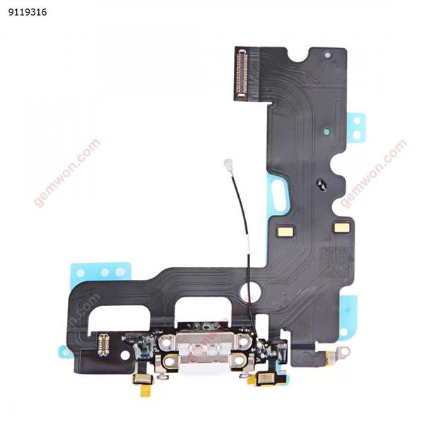 Charging Port Audio Flex Cable for iPhone 7 White Replacement Repair Spare Parts iPhone Replacement Parts iPhone 7 Parts