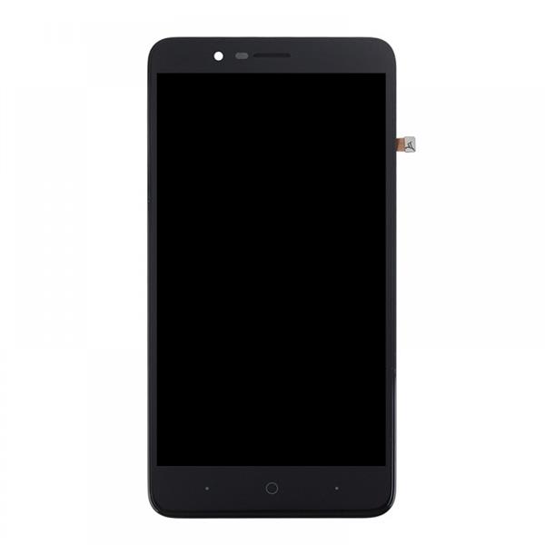 For ZTE Blade Z Max / Z982 LCD Screen and Digitizer Full Assembly with Frame(Black)  ZTE Blade Z Max