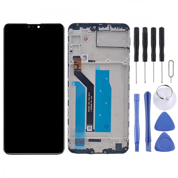 LCD Screen and Digitizer Full Assembly with Frame for Asus Zenfone Max Pro (M2) ZB631KL (Black) Asus Replacement Parts Asus Zenfone Max Pro (M2) ZB631KL