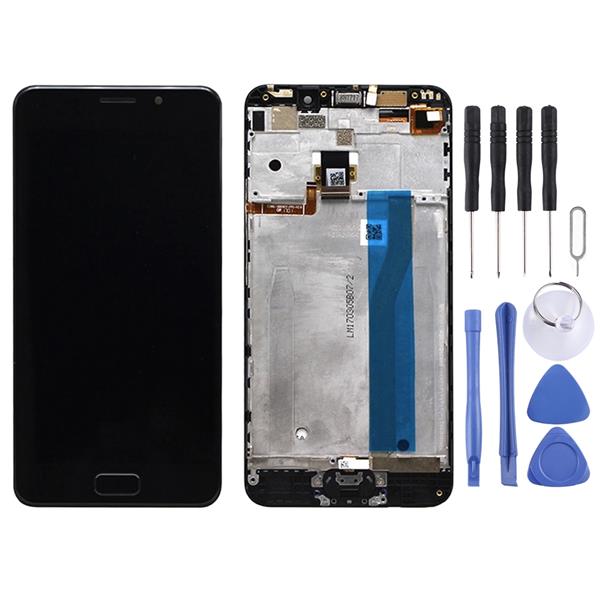 LCD Screen and Digitizer Full Assembly with Frame for ASUS Zenfone 3S Max ZC521TL X00GD (Black) Asus Replacement Parts Asus Zenfone 3s Max
