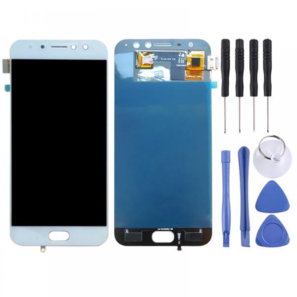 for Asus ZenFone 4 Selfie Pro / ZD552KL LCD Screen and Digitizer Full Assembly(White) Asus Replacement Parts Asus ZenFone 4 Selfie Pro