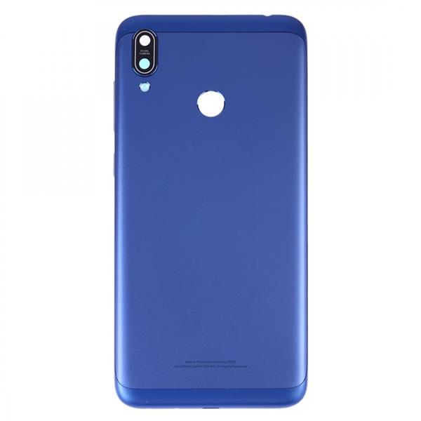 Battery Back Cover with Camera Lens for Asus Zenfone Max M2 ZB633KL ZB632KL(Blue) Asus Replacement Parts Asus Zenfone Max M2