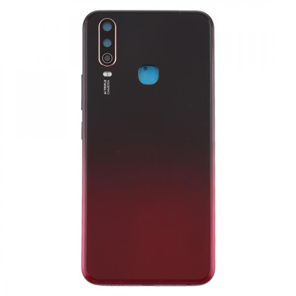 Battery Back Cover with Camera Lens for Vivo Y3(Red) Vivo Replacement Parts Vivo Y3