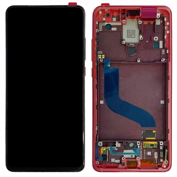 Original AMOLED Material LCD Screen and Digitizer Full Assembly with Frame for Xiaomi 9T Pro / Redmi K20 Pro / Redmi K20(Red) Xiaomi Replacement Parts Xiaomi Xiaomi 9T Pro / Redmi K20 Pro