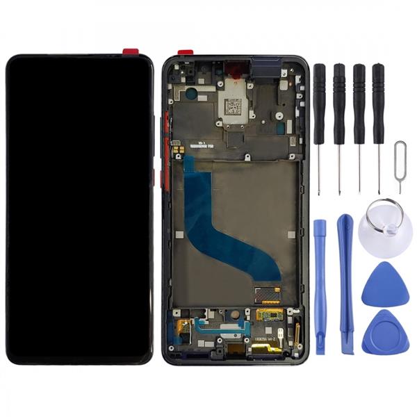 Original AMOLED Material LCD Screen and Digitizer Full Assembly with Frame for Xiaomi 9T Pro / Redmi K20 Pro / Redmi K20(Black) Xiaomi Replacement Parts Xiaomi Xiaomi 9T Pro / Redmi K20 Pro