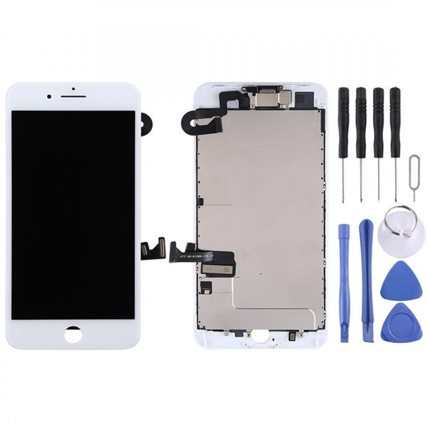 LCD Screen and Digitizer Full Assembly include Front Camera for iPhone 8 Plus(White) iPhone Replacement Parts Apple iPhone 8 Plus