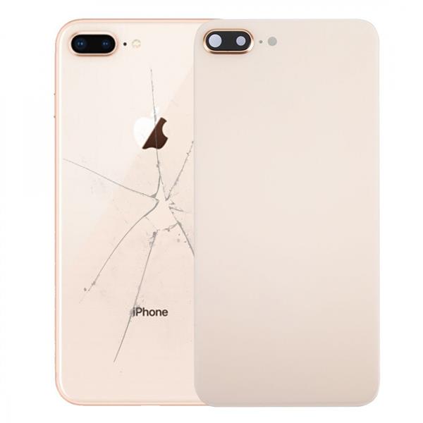 Back Cover with Adhesive for iPhone 8 Plus(Gold) iPhone Replacement Parts Apple iPhone 8 Plus