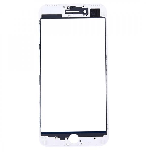 Front Screen Outer Glass Lens with Front LCD Screen Bezel Frame for iPhone 7 Plus (White) iPhone Replacement Parts Apple iPhone 7 Plus