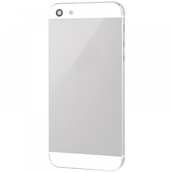 Full Housing Alloy Back Cover for iPhone 5 (White) iPhone Replacement Parts Apple iPhone 5