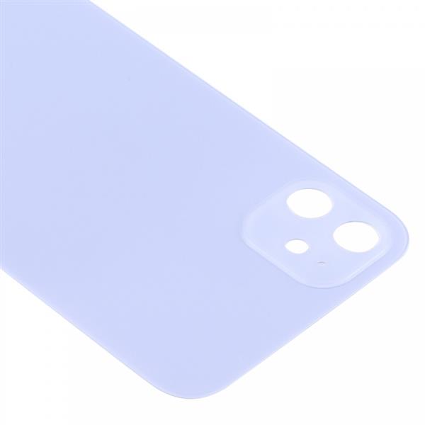 Glass Back Cover with Appearance Imitation of iPhone 12 for iPhone XR(Purple) iPhone Replacement Parts Apple iPhone XR