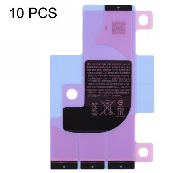 10 PCS Battery Adhesive Tape Stickers for iPhone XR iPhone Replacement Parts Apple iPhone XR