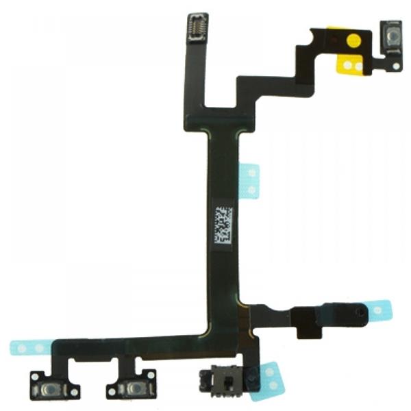 Original Switch Flex Cable (Power Button Volume and Silent Switch Keypad) for iPhone 5 iPhone Replacement Parts Apple iPhone 5
