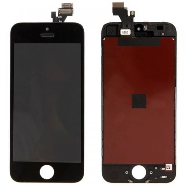 LCD Screen and Digitizer Full Assembly with Frame for iPhone 5(Black) iPhone Replacement Parts Apple iPhone 5