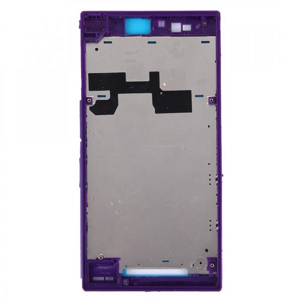 Front Housing LCD Frame Bezel Plate for Sony Xperia Z Ultra / XL39h / C6802(Purple) Sony Replacement Parts Sony Xperia Z Ultra