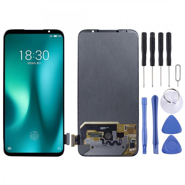 LCD Screen and Digitizer Full Assembly for Meizu 16S Pro (Black) Meizu Replacement Parts Meizu 16S