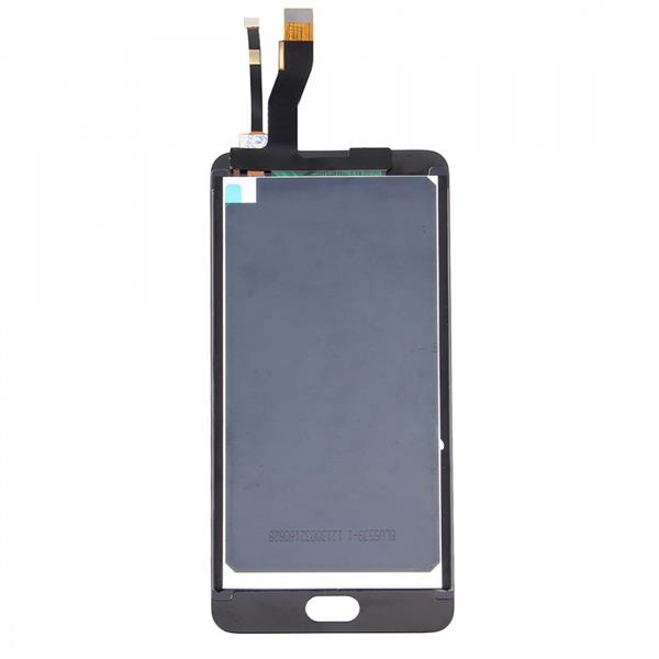 For Meizu M5 Note / Meilan Note 5 LCD Screen and Digitizer Full Assembly(Black) Meizu Replacement Parts Meizu M5 Note