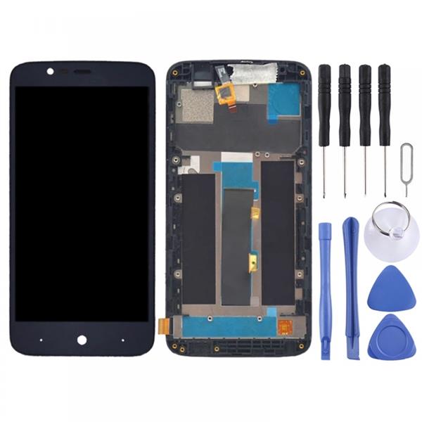 LCD Screen and Digitizer Full Assembly With Frame for ZTE Blade A310 (Grey)  ZTE Blade A310